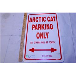 1995 Arctic Cat sign