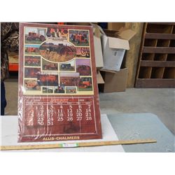Allis Chalmers 1984 calendar (17 x 27")