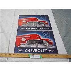 1946 Chev car brochures (2)