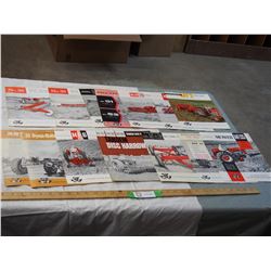 Massey Ferguson 1960's Farm Implement brochures (14)