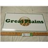 Image 1 : Great Plains double sided (porcelain) dealer sign (9 x 16")