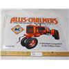 Image 1 : Allis Chalmers tin model WC tractor fantasy sign (12 x 16")