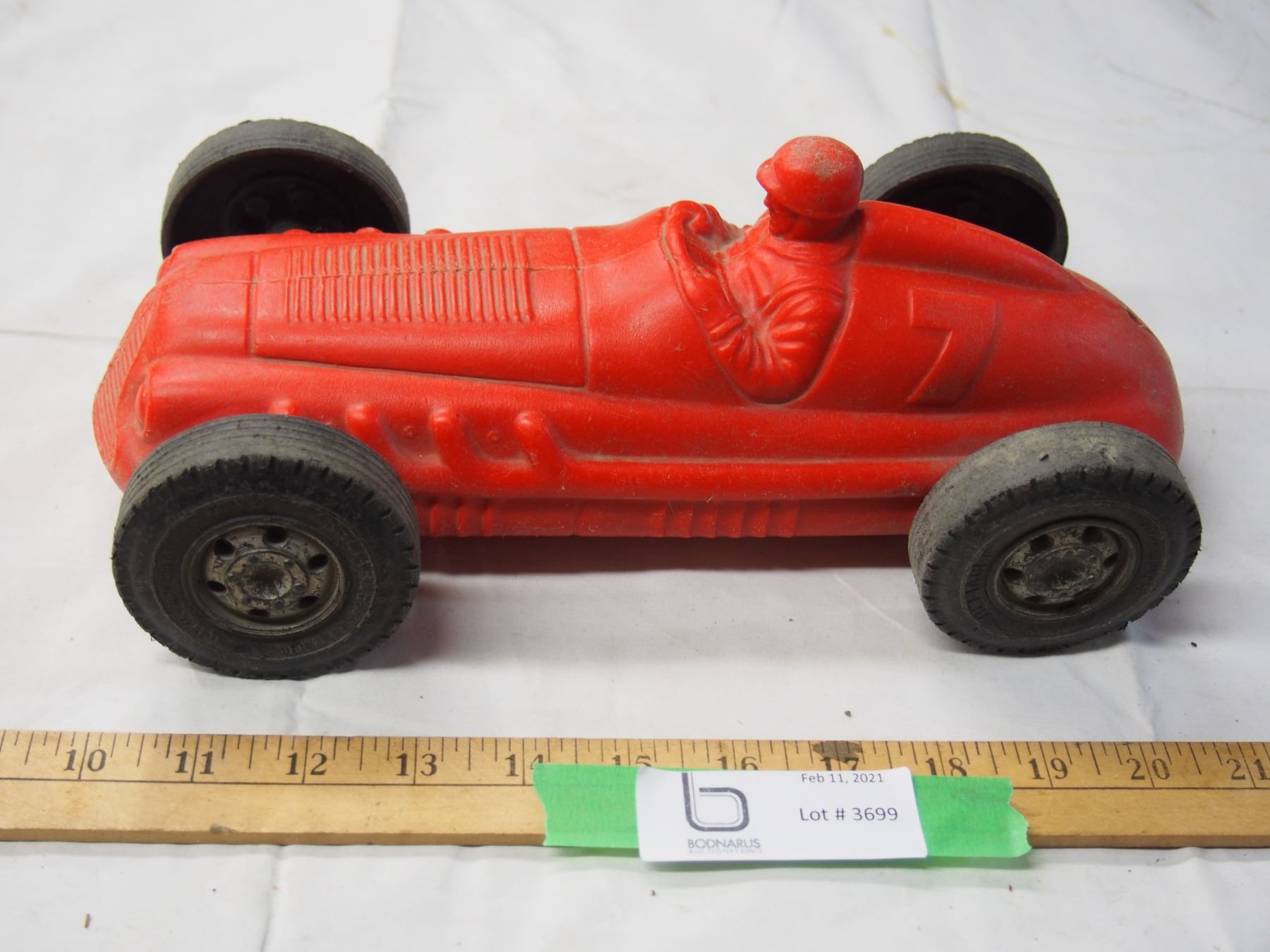 Plastick Racer Toy Plastic race car toy (11 3/4