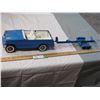 Image 1 : Tonka Jeep and boat trailer (metal) 27" long