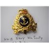 Image 2 : WWII Navy WM Scally hat badge