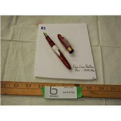 Fineline fountain pen - 14 kt - NIB