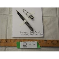 Waterman Grey Swirl fountain pen - 14kt - NIB