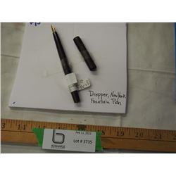 Dropper, New York fountain pen