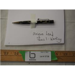 Unique lead pencil - working