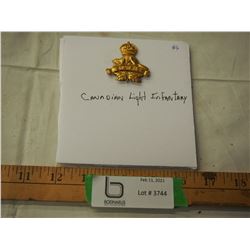 Canadian Light Infantry Badge