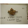 Image 3 : WWII Kings Crown Canada cap badge