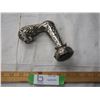 Image 3 : Silver Irons head cane handle 5" tall