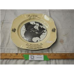 Hudson Bay Route 1930 plate