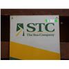 Image 2 : STC The Bus Company sign plastic with metal back 72" long