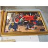 Image 4 : (3X THE MONEY) Farmall framed puzzles (23 x 19") (1 has loose frame)