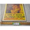 Image 3 : Motley Crue, Guns & Roses concert poster 1987