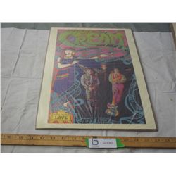 Cream concert poster