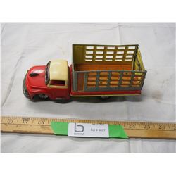 1960's tin made in Japan stock truck (wind up toy)