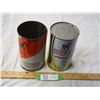 Image 3 : (2X THE MONEY) 2 1qt husky oil tins