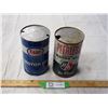 Image 1 : 1 Esso quart and 1 B/A oil at tins