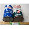 Image 4 : 1 Esso quart and 1 B/A oil at tins
