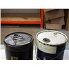 Image 2 : 5 gal Gulf + 5 gal John Deere oil pails