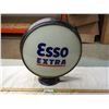 Image 1 : Original 16 1/2" Esso Extra gas pump globe