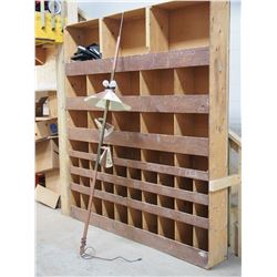 Pole lamp with fiberglass shade? (lamp working)