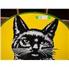 Image 2 : Large porcelain Black Cat cigarette sign 30" x 30"