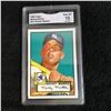 Image 1 : 1952 TOPPS MICKEY MANTLE #311 ROOKIE REPRINT (GMA 10)