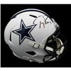 Image 1 : TONY ROMO SIGNED DALLAS COWBOYS FULL SIZE SPEED WHITE MATTE NFL HELMET (BECKETT COA)