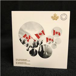 50th ANNIVERSARY OF THE CANADIAN FLAG COIN SET (ROYAL CANADIAN MINT)