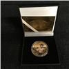 Image 1 : BRUCE LEE GOLD PLATED COMMEMORATIVE COIN w/ CASE