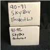 Image 1 : 1990-91/ 1991-92 SKYBOX BASKETBALL COMPLETE CARD SETS