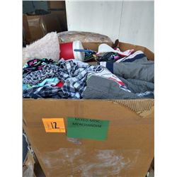 Contents of Large Tri-Wall Box: Mixed Misc. Merchandise