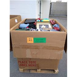 Contents of Large Tri-Wall Box: Mixed Misc. Merchandise