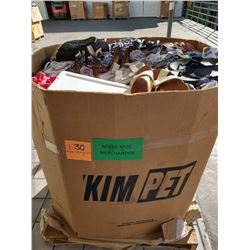 Contents of Large Tri-Wall Box: Mixed Misc. Merchandise