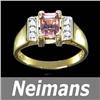 Image 1 : Classic 7.25 ct Certified Ruby & Diamond Ring 14kt Gold