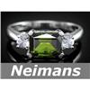 Image 1 : .50 ct Emerald & Diamond Ring 14kt CERTIFIED
