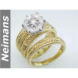 Bridal Wedding 1.00 ct Certified VS Diamond Ring 14kt