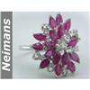 Image 1 : Gem 2.50 ct Certified Burma Ruby & VS Diamond Ring 14kt