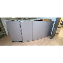 12' STRETCH OF OFFICE PARTITCIAN