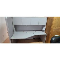 LARGE OFFICE DESK GREY