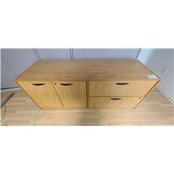 OFFICE DESK  72X36X30 PLUS OFFICE CABBINET/DRAWS 71X22X30.5