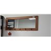 Image 1 : MIRROR WITH 5 HOOKS