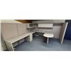 Image 1 : COMPLETE OFFICE UNIT - DESKS, CABBINETS, OFFICE PARTICIANS. GREAT SHAPE
