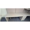 Image 4 : COMPLETE OFFICE UNIT - DESKS, CABBINETS, OFFICE PARTICIANS. GREAT SHAPE