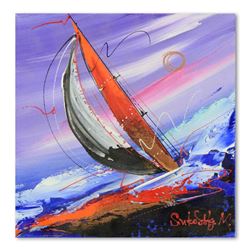 Natalia Sinkovsky, Original Acrylic Painting on Canvas, Hand Signed with Letter