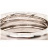 Image 4 : Bvlgari 18K White Gold B.zero1 Double Ring 48