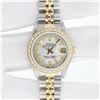 Image 3 : Rolex Ladies 2 Tone MOP String Diamond Datejust Wristwatch With Rolex Box